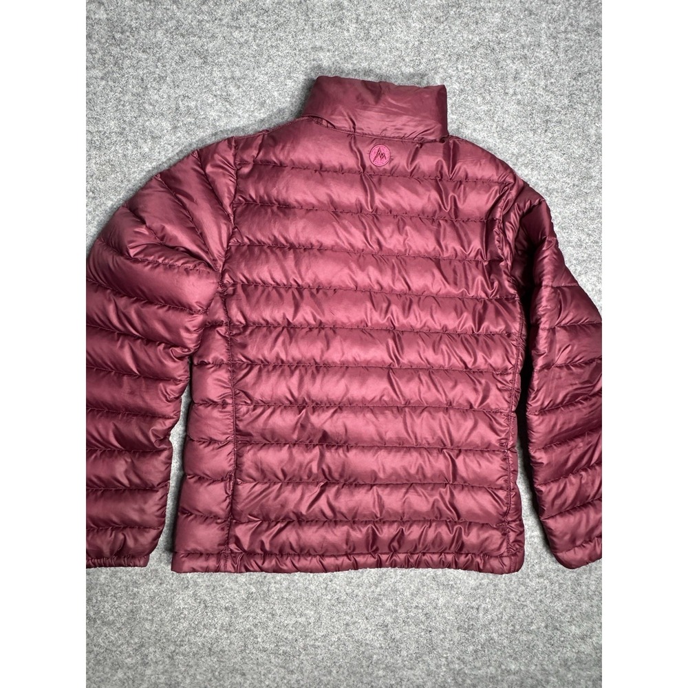 Marmot Jacket Womens Small Maroon Red/Purple 700 Fill Down Puffer Coat - Picture 11 of 14